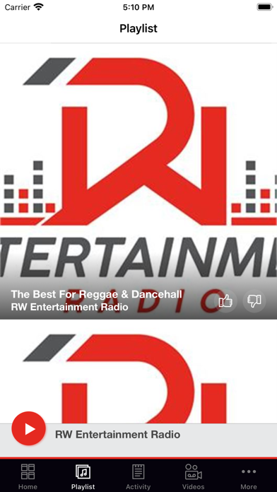 RW Entertainment Radio Screenshot