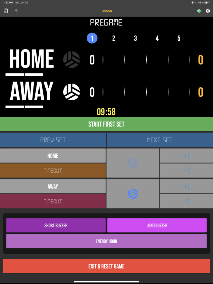 BT Volleyball Controller