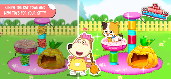 Cleanup House Lucy Sweet Home