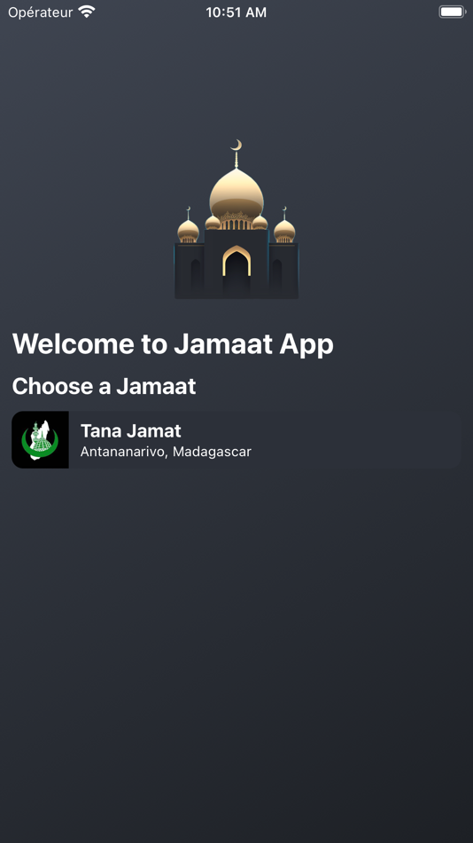 #1. Jamaat - App (iOS) By: Devpool