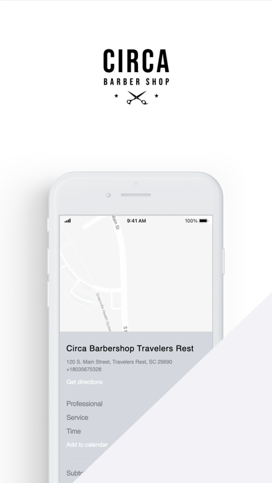 Circa Barbers Screenshot