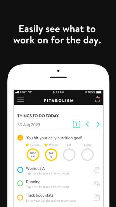 Fitabolism Nutrition Screenshot