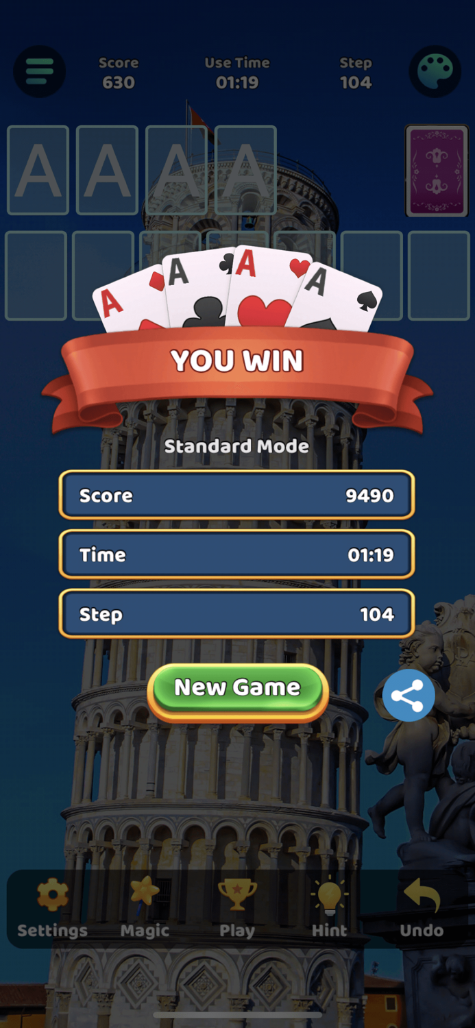 Solitaire Classic Game 2024