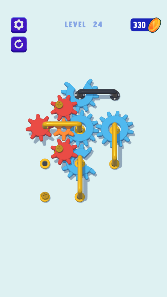 #1. Tangled Gears (iOS) Podle: Cagri Gecin