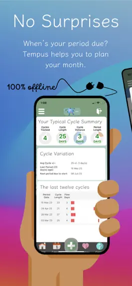 Game screenshot Tempus - Teen Period Tracker apk