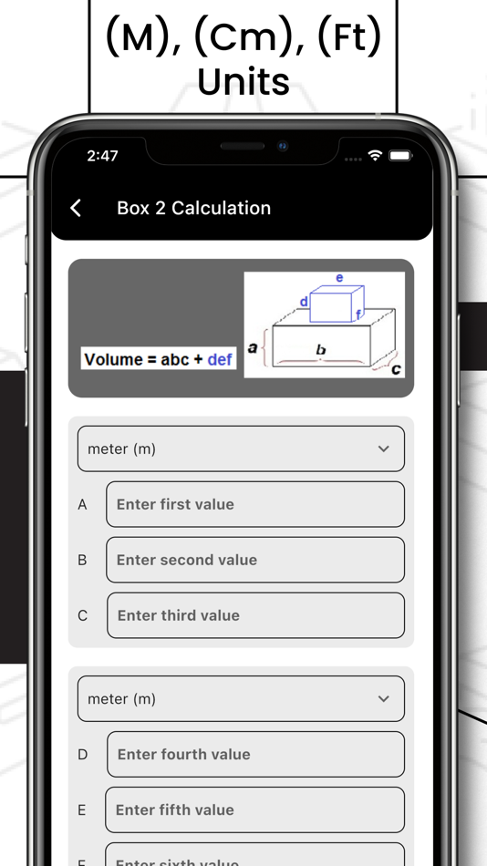 #5. Box Volume Calculator (iOS) 由: Kantaben Gorasiya