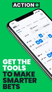 action network sports betting iphone screenshot 1