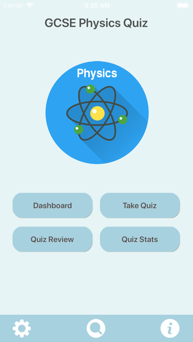 GCSE Physics Quiz Screenshot