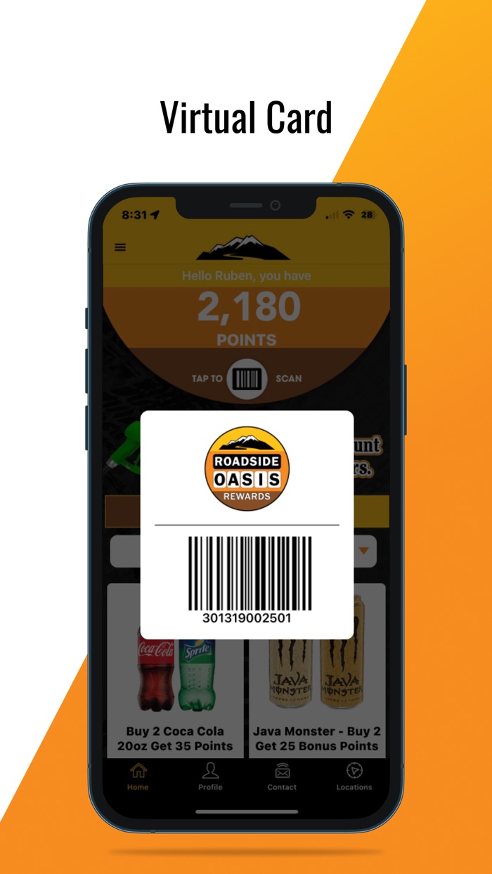 Roadside Oasis Rewards