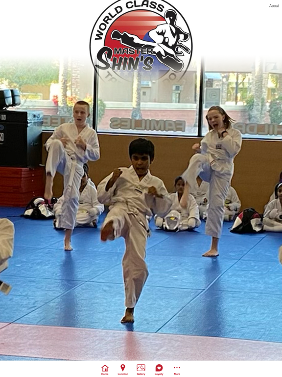 Master Shin's World Class TKD. iPad screenshot 1 - Sports app