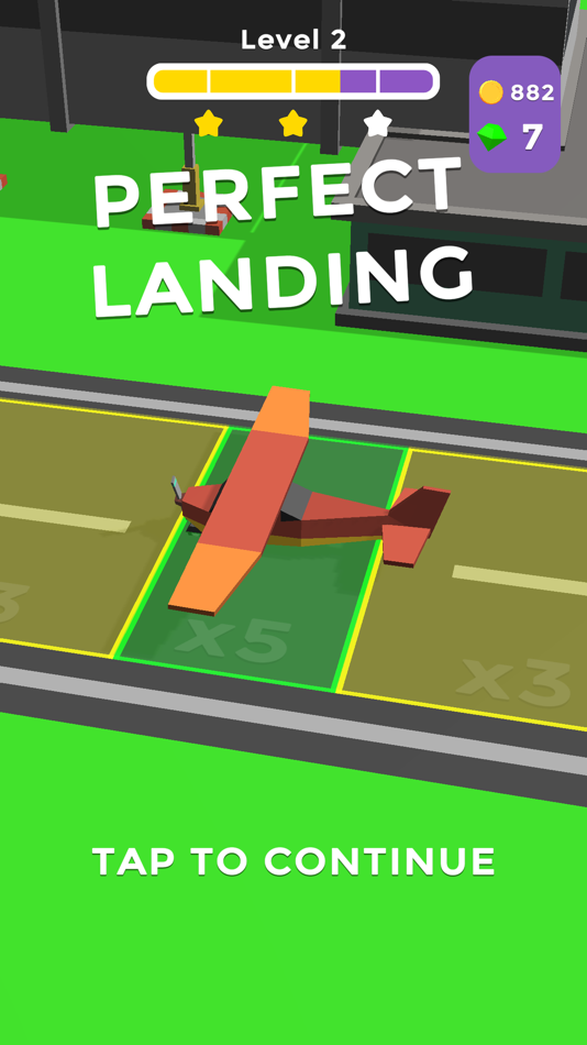 #4. Crash Landing 3D (iOS) 由: Full Fat Productions Ltd