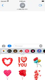 san valentine’s balloons iphone screenshot 4