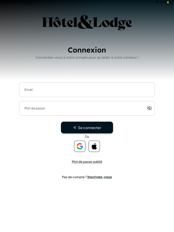 Hôtel and Lodge • Bleu Petrol