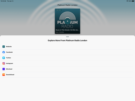 Screenshot #6 pour Platinum Radio London