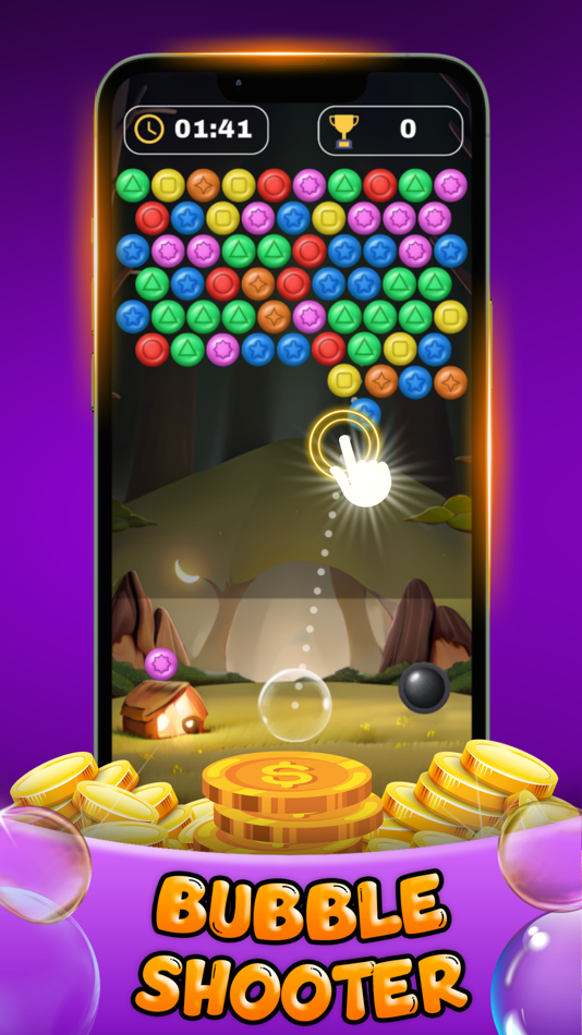 Win Real Cash Bubble Shooter - 1.51 - (iOS)