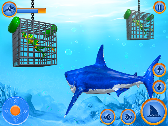 Shark Simulator Jaws New Gamesのおすすめ画像1