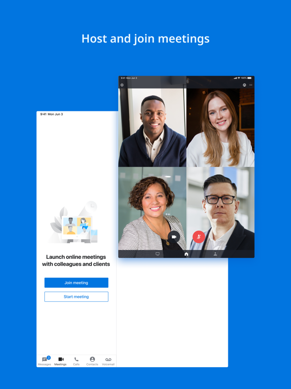 Intermedia Unite iPad screenshot 7 - Business app