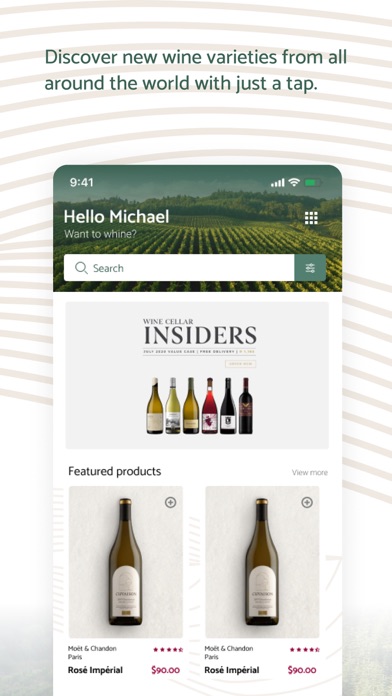 Wine2U App Screenshot