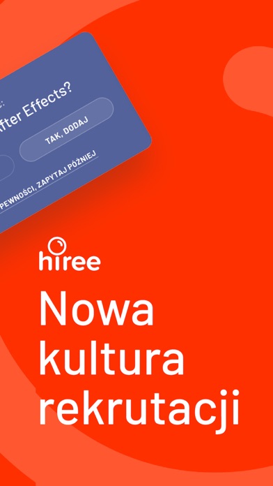 hiree - praca znajduje Ciebie Screenshot