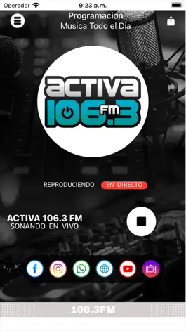 Game screenshot Radio Activa 106.3 FM apk