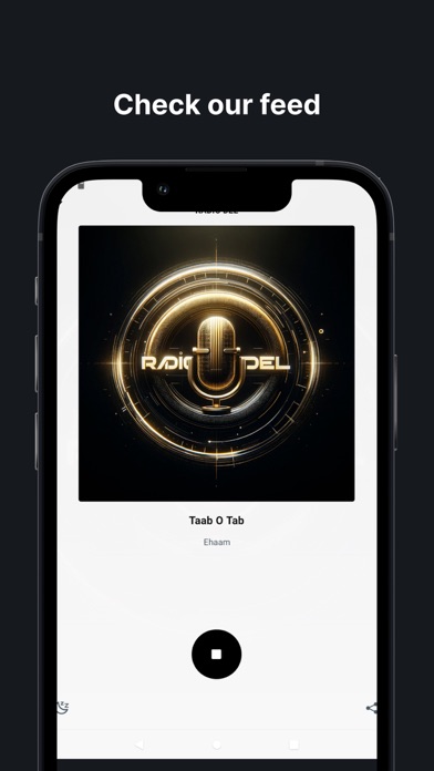 RADIO DEL iPhone screenshot 3 - Music app