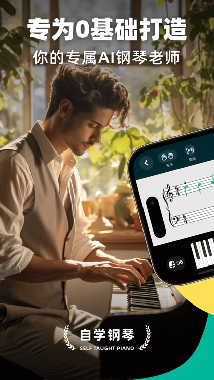 自学钢琴-弹琴练琴陪练必备