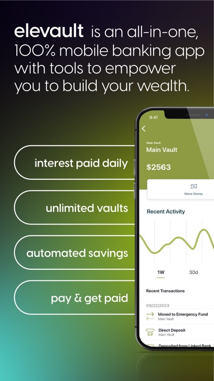 Elevault – Mobile Banking