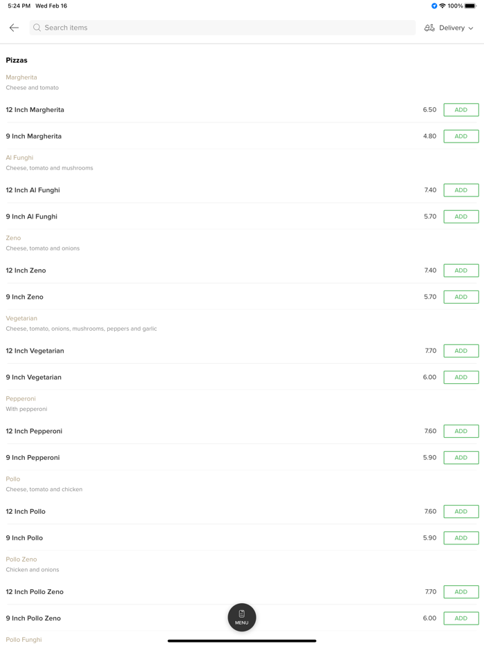 Mamas Pizza Blackburn.