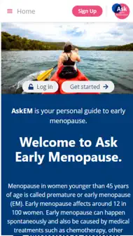 AskEarlyMenopause iphone bilder 0