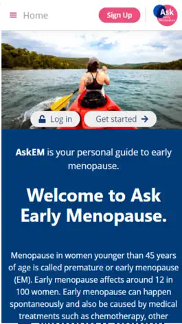 Game screenshot AskEarlyMenopause mod apk