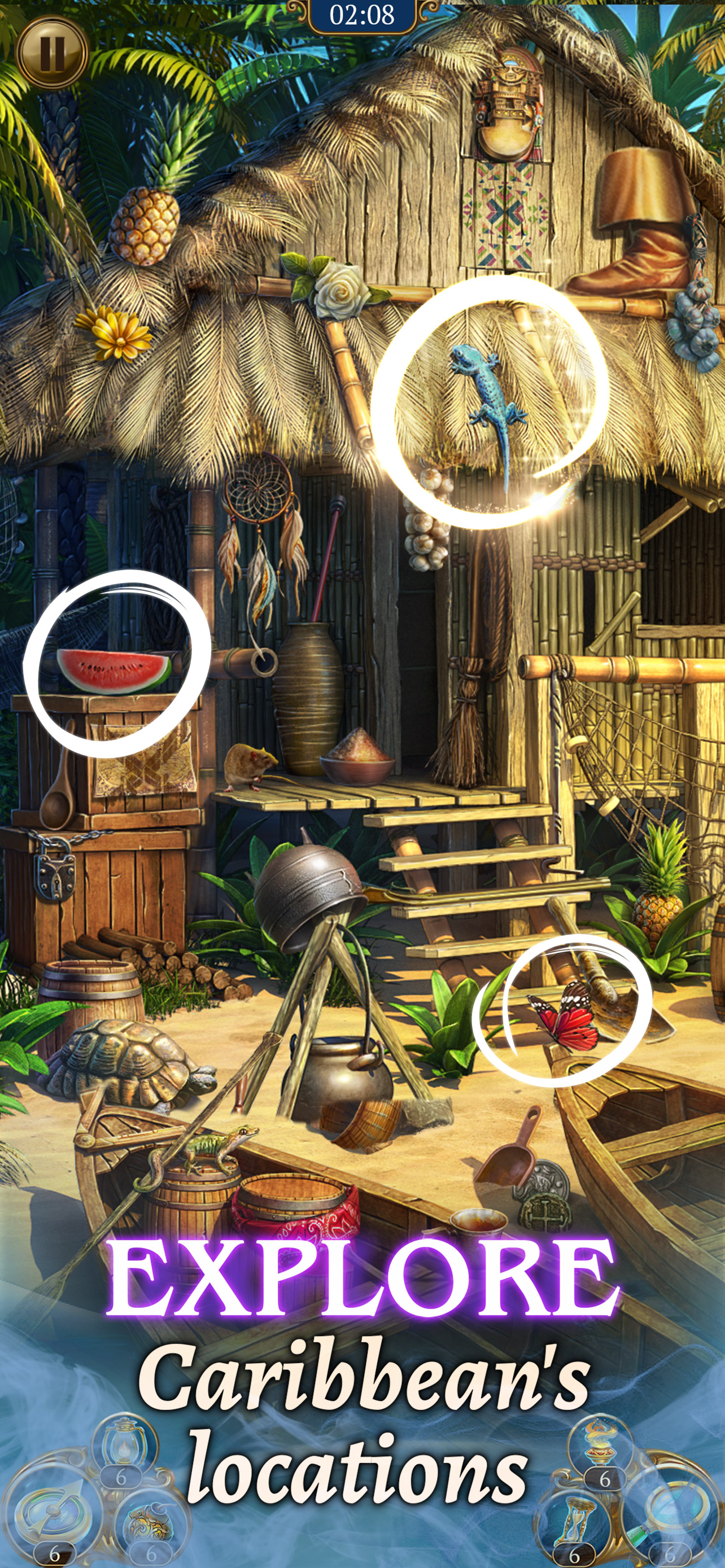 The Hidden Treasures: Match 3