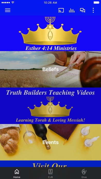 Esther 4:14 Ministries Screenshot