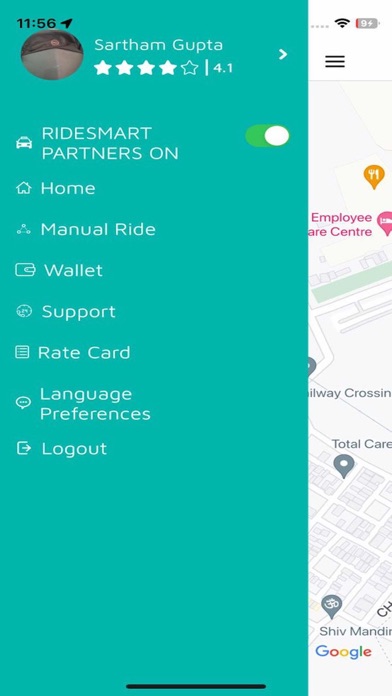 RIDESMART PARTNERS Screenshot