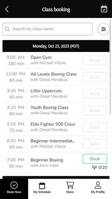 Mendoza Boxing Club Screenshot 2 - AppWisp.com Mendoza Boxing Club Screenshot 2 - AppWisp.com