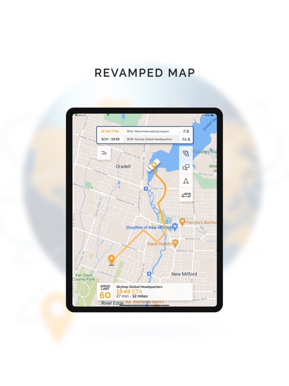 SkyHop Tech Driver iPad screenshot 2 - Business app