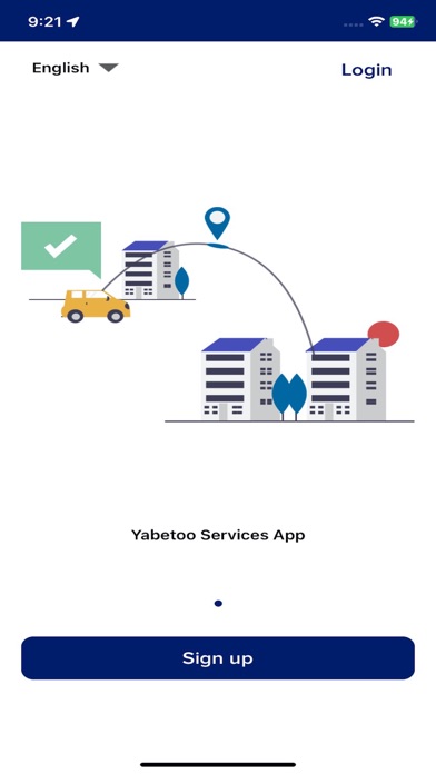 Yabetoo Services Screenshot