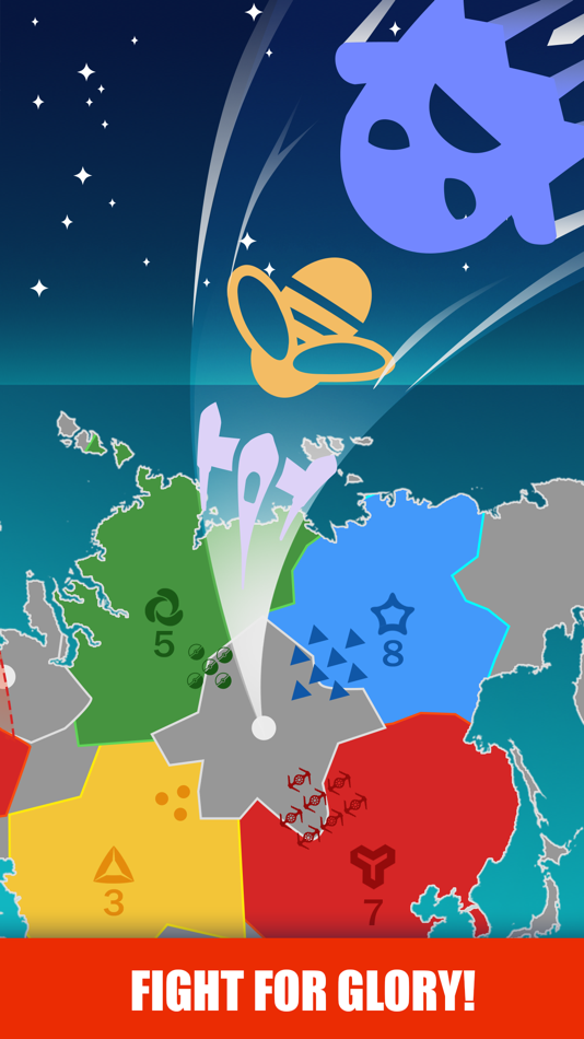 #3. Countries.io Conquer The State (iOS) By: Tayisiya Yakobchuk