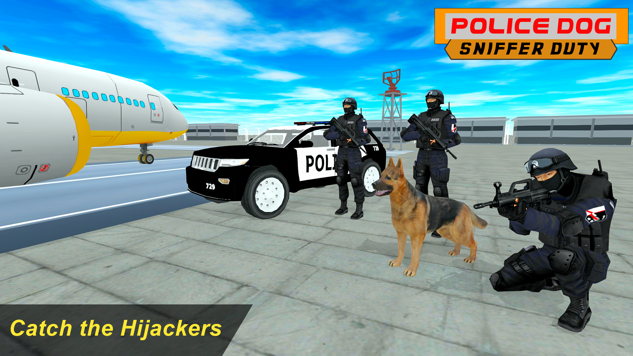 Police Sniffer Dog Duty Game