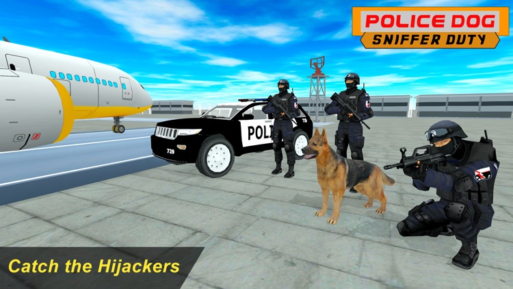 Police Sniffer Dog Duty Game