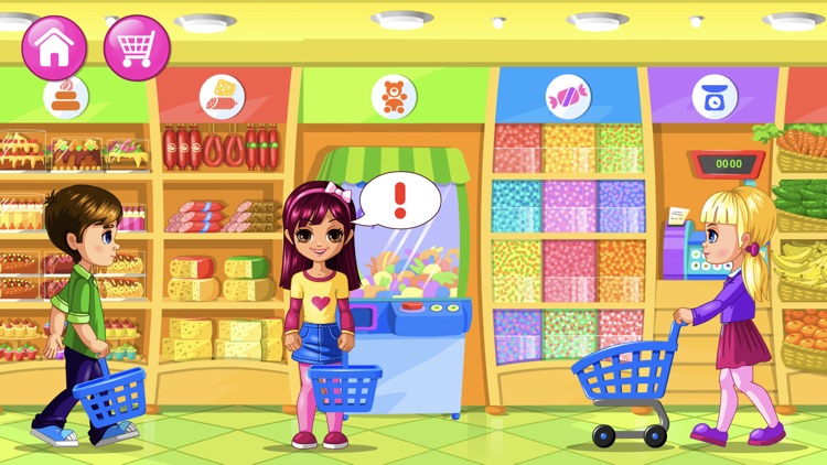 Supermarket Game - Shopping