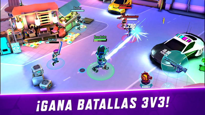 Gridpunk - PvP Battle Arena screenshot 1