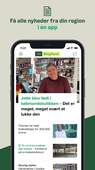 TV2 ØSTJYLLAND – nyheder og tv Screenshot