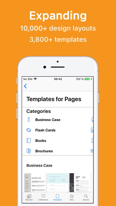 Templates for Pages - DesiGN Screenshot