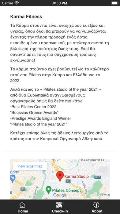 Karma Fitness Screenshot