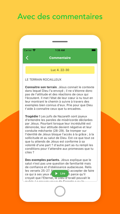 Lecteur de la Bible 2022 Screenshot