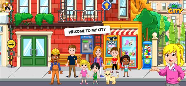 ‎My City Home - Sweet Playhouse Screenshot