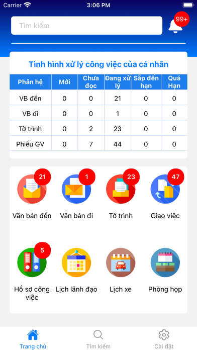 Quản lý văn bản UBCKNN Screenshot