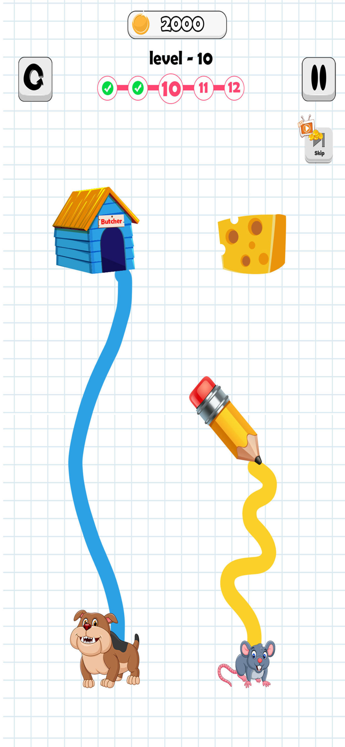 Pet Rush Draw Home Puzzle