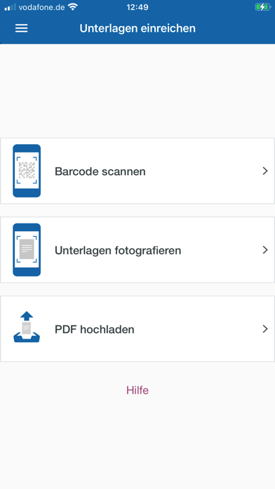 PBeaKK EinreichungsApp Screenshot