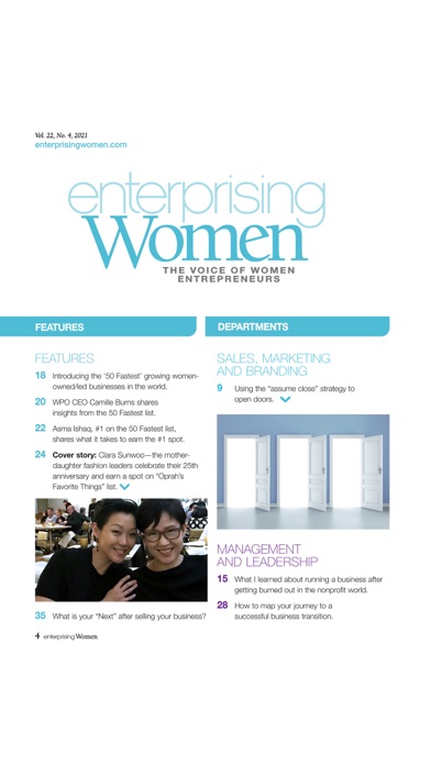 Enterprising Women Screenshot